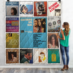 Caetano Veloso Compilations Quilt Blanket Ver 13 and Home Decor