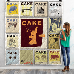 Cake Singles Quilt Blanket Ver 13 and Home Decor
