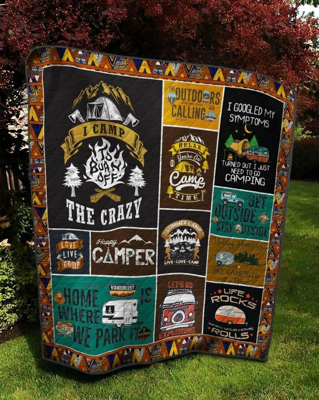 Camper Hur Quilt Cysidc and Home Decor