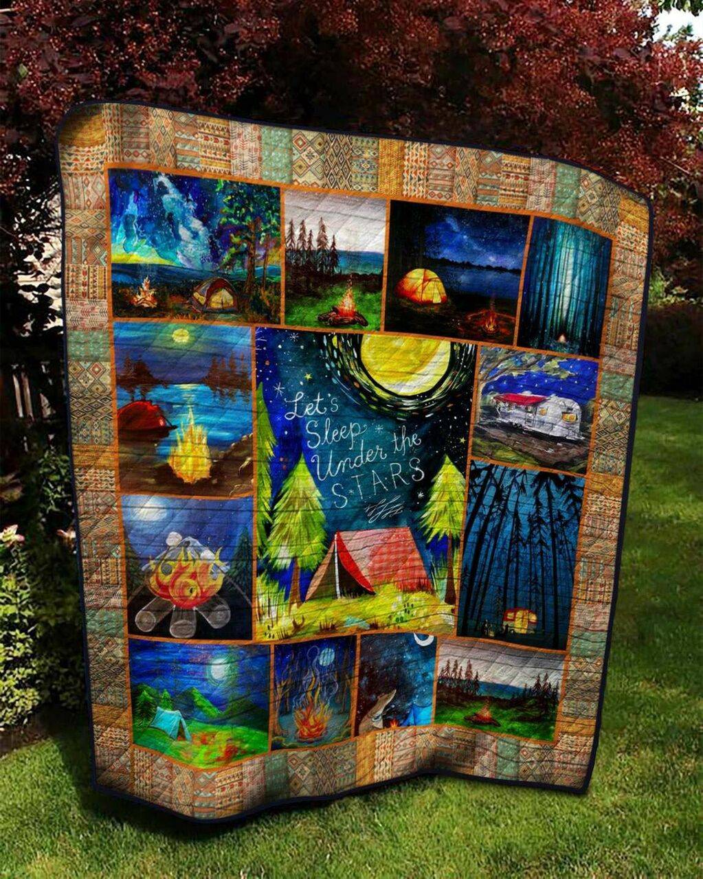 Camping Bt180502 Quilt Blanket and Home Decor