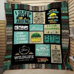 Camping Clp280612 Quilt Blanket and Home Decor