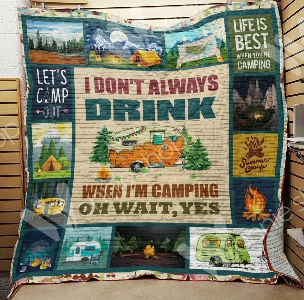 Camping DHCDHC DT2210 Quilt Blanket 24 and Home Decor