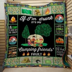 Camping Friend  S Fault Quilt and Home Decor