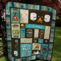 Camping Hn180503 Quilt Blanket and Home Decor