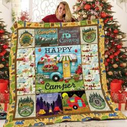 Camping Lover 3D Customized Quilt and Home Decor