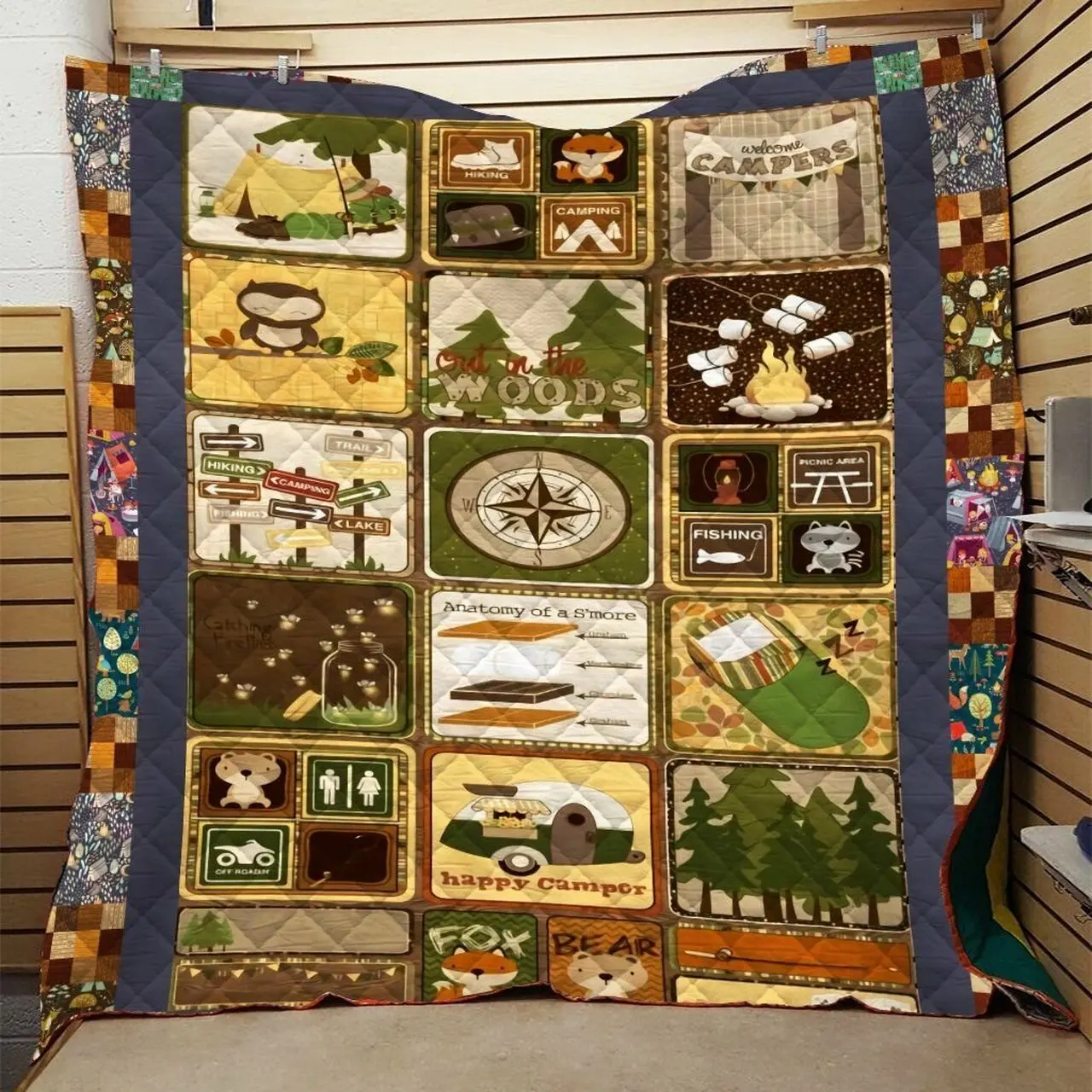Camping Quilt Blanket Dhc0910737Vt and Home Decor