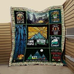 Camping True Love SS1 TB160996 3D Customized Quilt and Home Decor