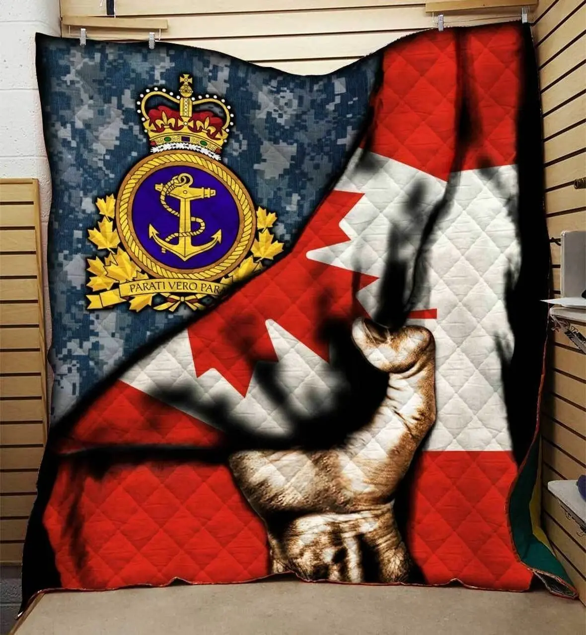 Canada JR91 3D Customized Quilt Hip and Home Decor