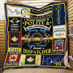 Canada Women Dispatchers Cl18100141Mdq Quilt Blanket and Home Decor
