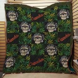 Cannabis 7 Blanket Th0807 Quilt and Home Decor