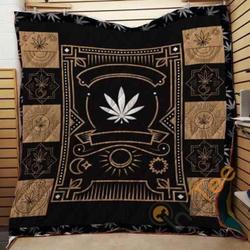 Cannabis 8 Blanket TH0807 Quilt and Home Decor