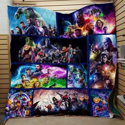 Captain Marvel Quilt and Home Decor