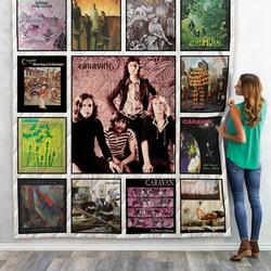 Caravan Best Album Quilt Blanket 01 and Home Decor