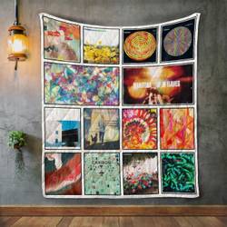 Caribou Album Covers Quilt Blanket and Home Decor