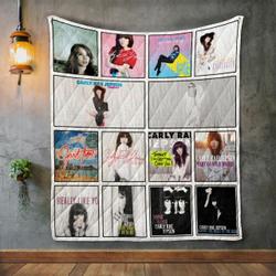 Carly Rae Jepsen Album Covers Quilt Blanket and Home Decor