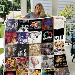 Casablanca Quilt Blanket 0345 and Home Decor