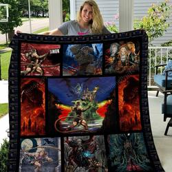 Castlevania Quilt Blanket 01 and Home Decor