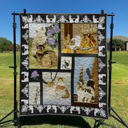 Cat 9 DHCCNA0909 Quilt Blanket and Home Decor