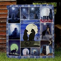 Cat Cg100502 Quilt Blanket and Home Decor
