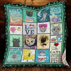 Cat Cl18100153Mdq Quilt Blanket and Home Decor