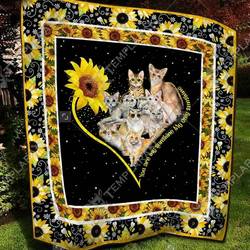 Cat Cl28110508Mdq Quilt Blanket and Home Decor
