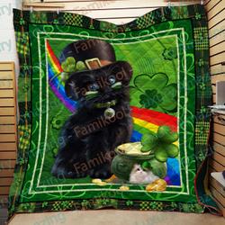 Cat Irish Quilt and Home Decor