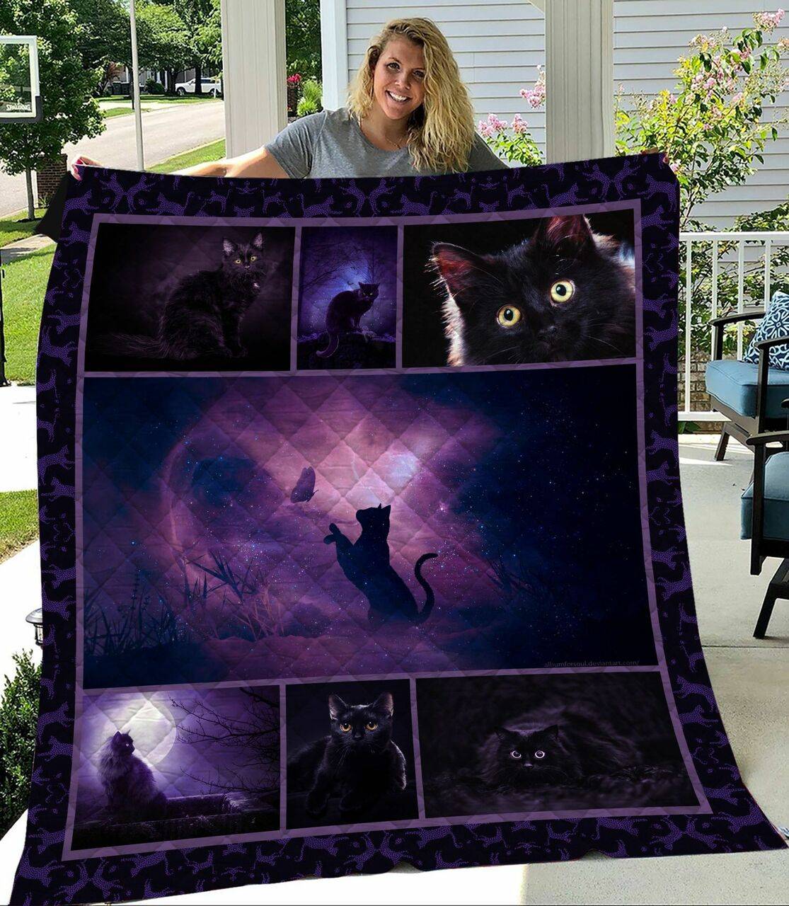 Cat Lover Quilt Kuq and Home Decor