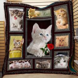 Cat Lover Vv Quilt and Home Decor