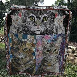 Cat Quilt and Home Decor