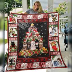 Cat Wonnie Light It Up  3D Customized Quilt and Home Decor