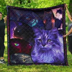 Cats Cl05120081Mdq Quilt Blanket and Home Decor