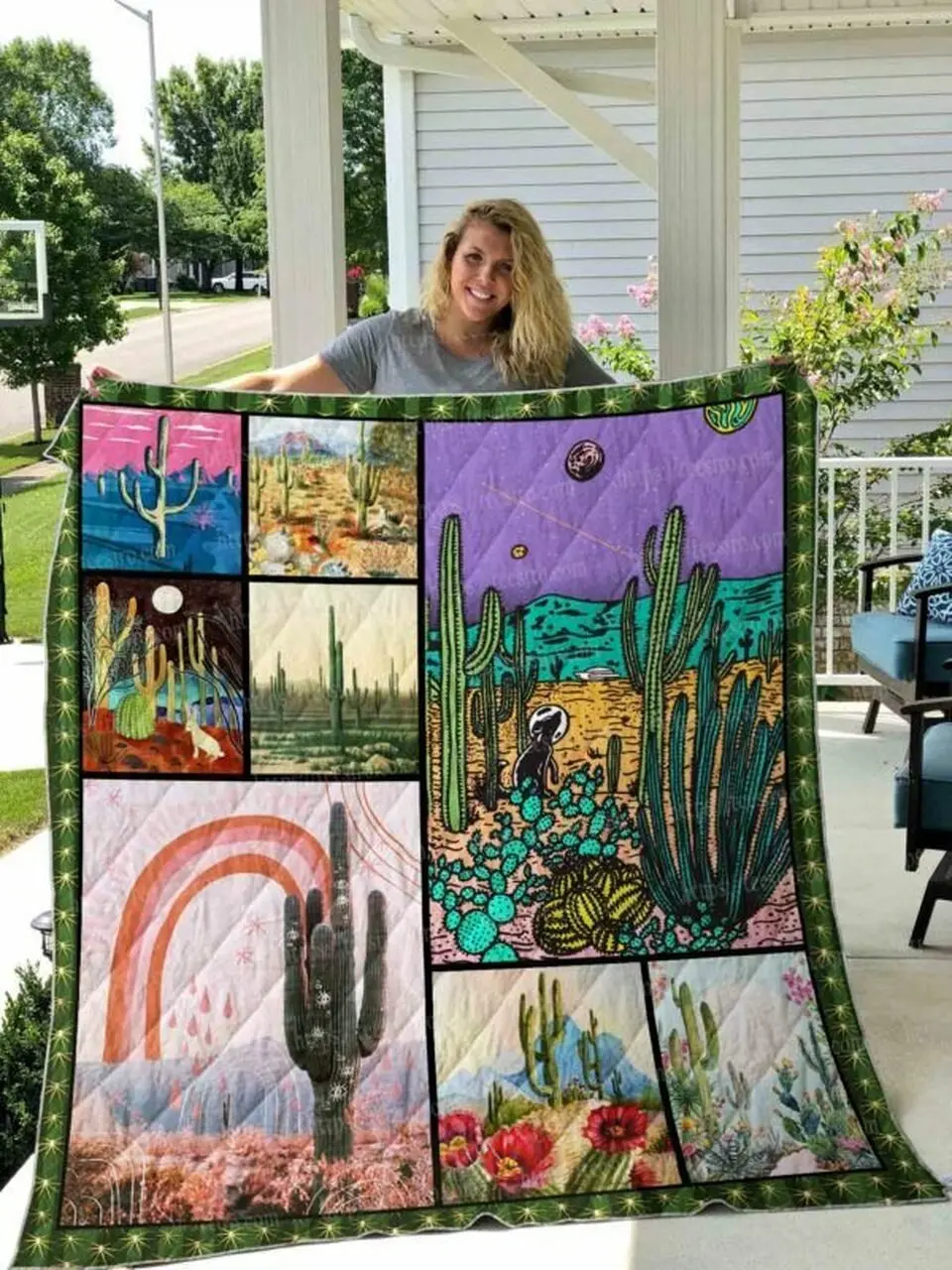 Catus Cl14100071Mdq Quilt Blanket and Home Decor