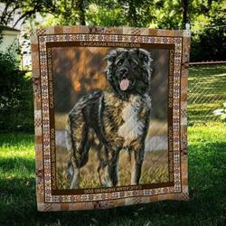 Caucasian Shepherd Dog Cl09100079Mdq Quilt Blanket and Home Decor
