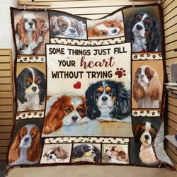 Cavalier King Charles Spaniel 27121908 3D Customized Quilt and Home Decor