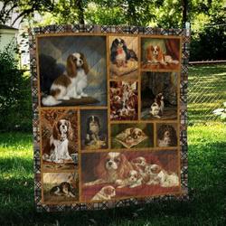 Cavalier King Charles Spaniel Hur Quilt Bevrqq and Home Decor