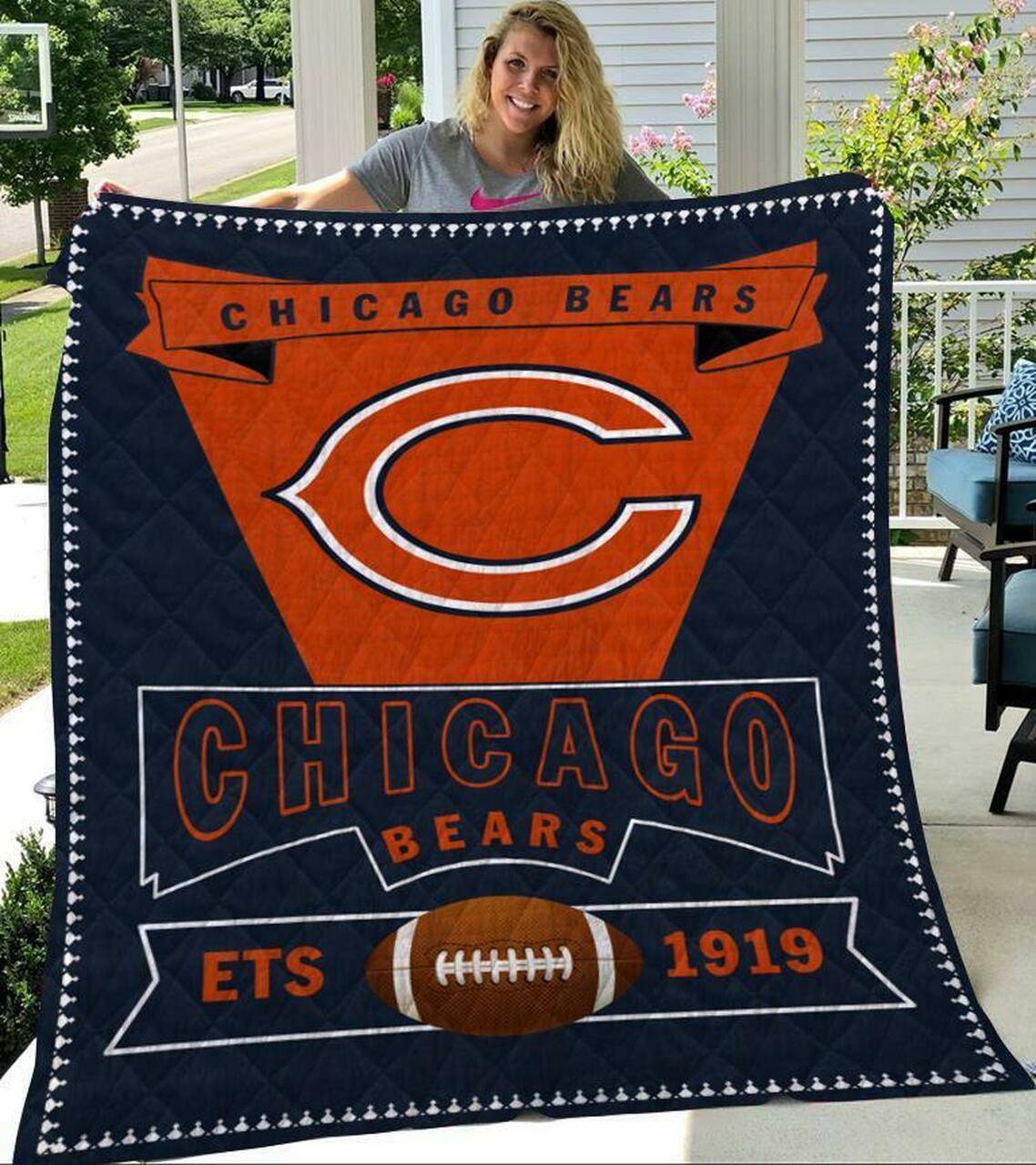 Cbears Logo Premium Quilt and Home Decor