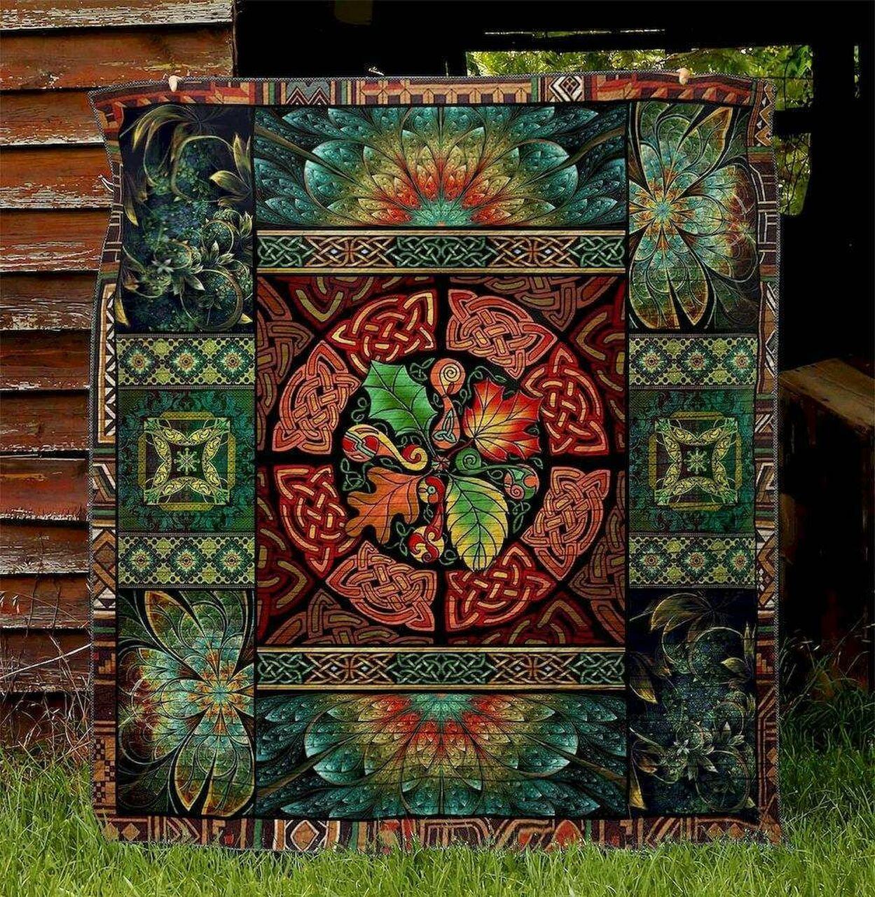 Celtic 2 Ss 200419 Quilt Blanket and Home Decor