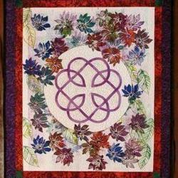Celtic Flower CLA1510073Q Quilt Blanket and Home Decor