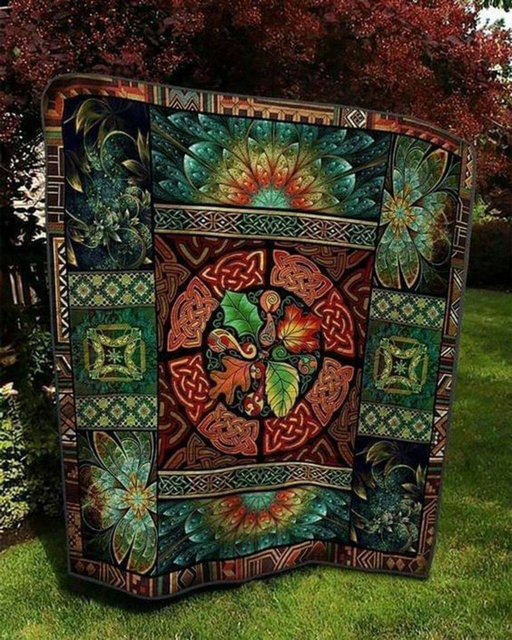 Celtic In Love V29 3D Customized Quilt and Home Decor