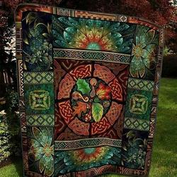 Celtic In Love V29 3D Customized Quilt and Home Decor