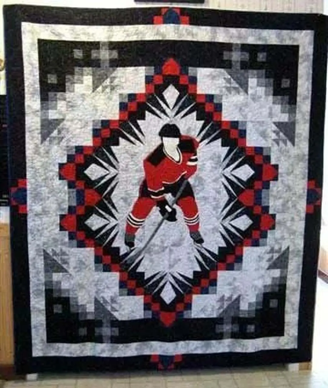 Center Ice Clm200612 Quilt Blanket and Home Decor