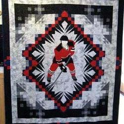 Center Ice Clm200612 Quilt Blanket and Home Decor