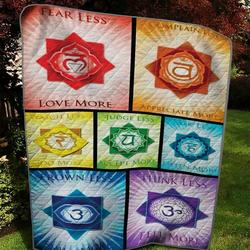 Chakra Quilt Blanket and Home Decor
