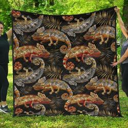 Chameleon Cl12100134Mdq Quilt Blanket and Home Decor