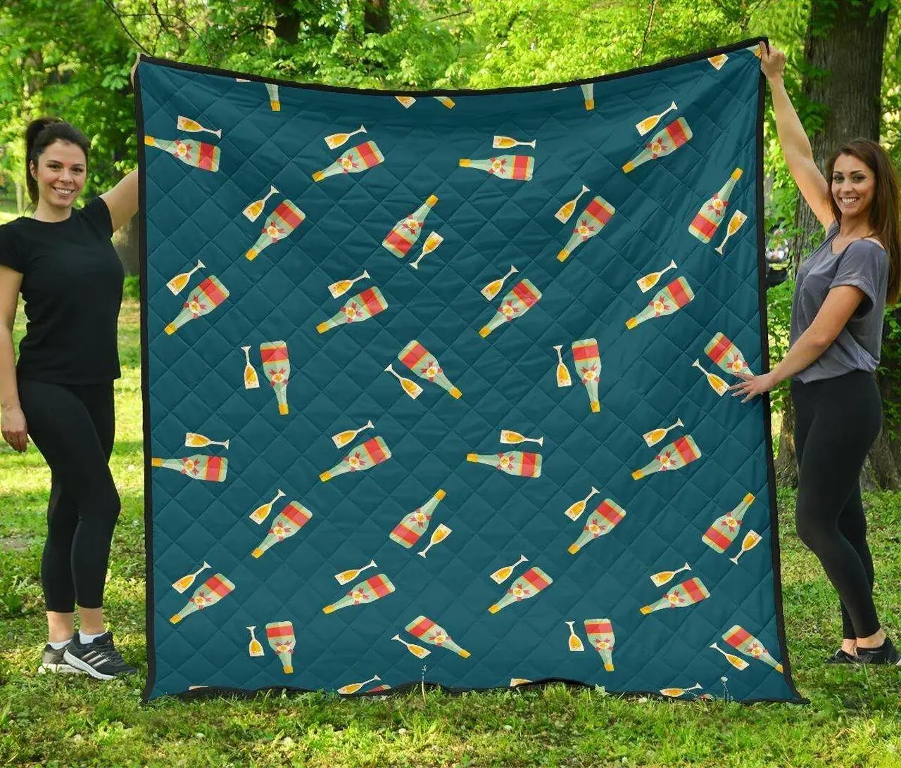 Champagne Cl12100137Mdq Quilt Blanket and Home Decor