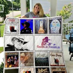 Charlie Daniels 3D Personalized Customized Quilt Blanket 11 and Home Decor