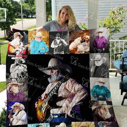 Charlie Daniels Quilt Blanket 01123 and Home Decor