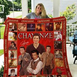 Chayanne Musican Quilt Blanket Gift Ideas For Fans Loves Chayanne and Home Decor