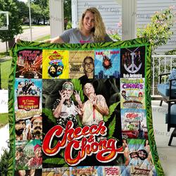 Cheech And Chong Poster Quilt 2 and Home Decor