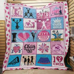 Cheerleading Ee3086 Quilt Inkp0108 and Home Decor